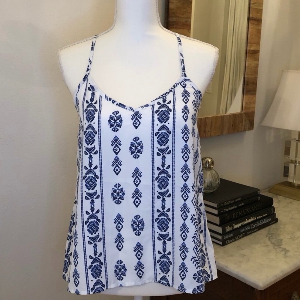HOLLISTER California Tank Top Blouse 
Adjustable Straps Girls Juniors Women’s